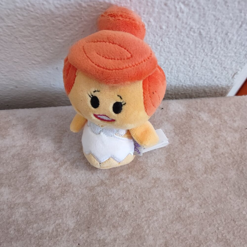 Hallmark, Itty Bittys, Wilma Flintstone Toy With Beanie Bottom (Selling As Is)